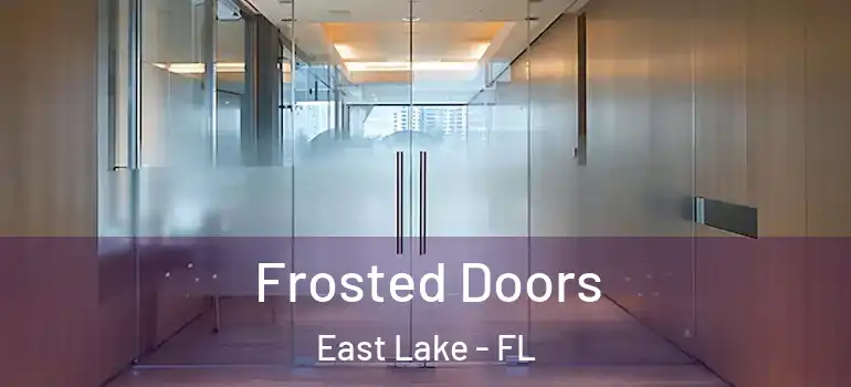  Frosted Doors East Lake - FL