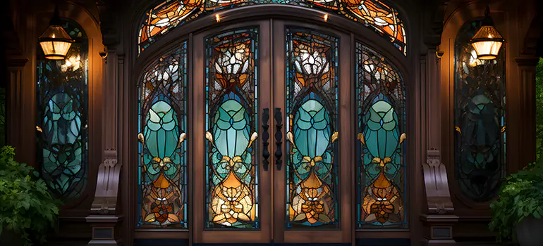 Wrought Iron Storm Door in East Lake, FL