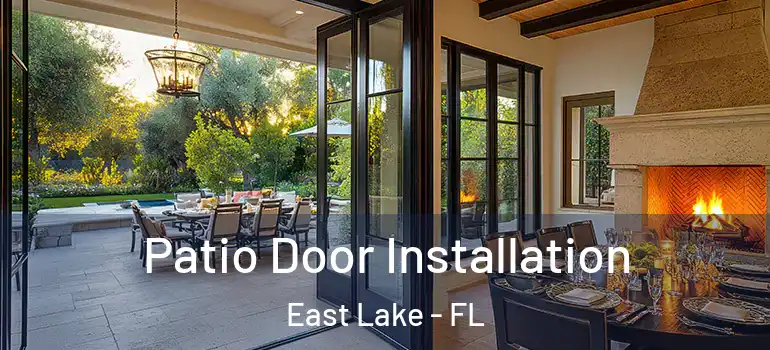  Patio Door Installation East Lake - FL