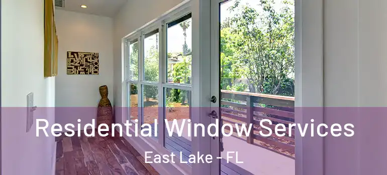  Residential Window Services East Lake - FL