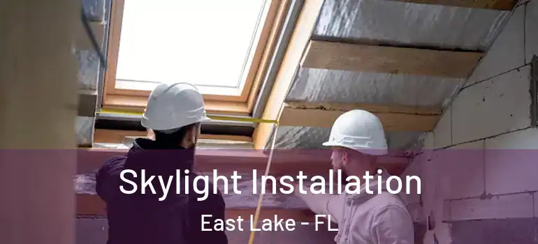  Skylight Installation East Lake - FL