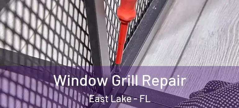  Window Grill Repair East Lake - FL