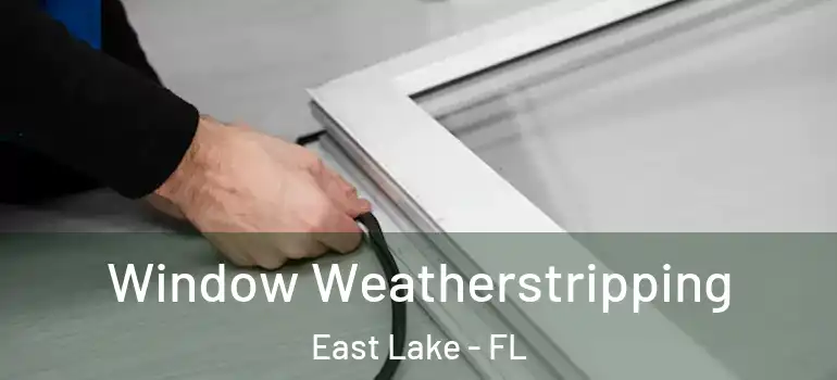  Window Weatherstripping East Lake - FL